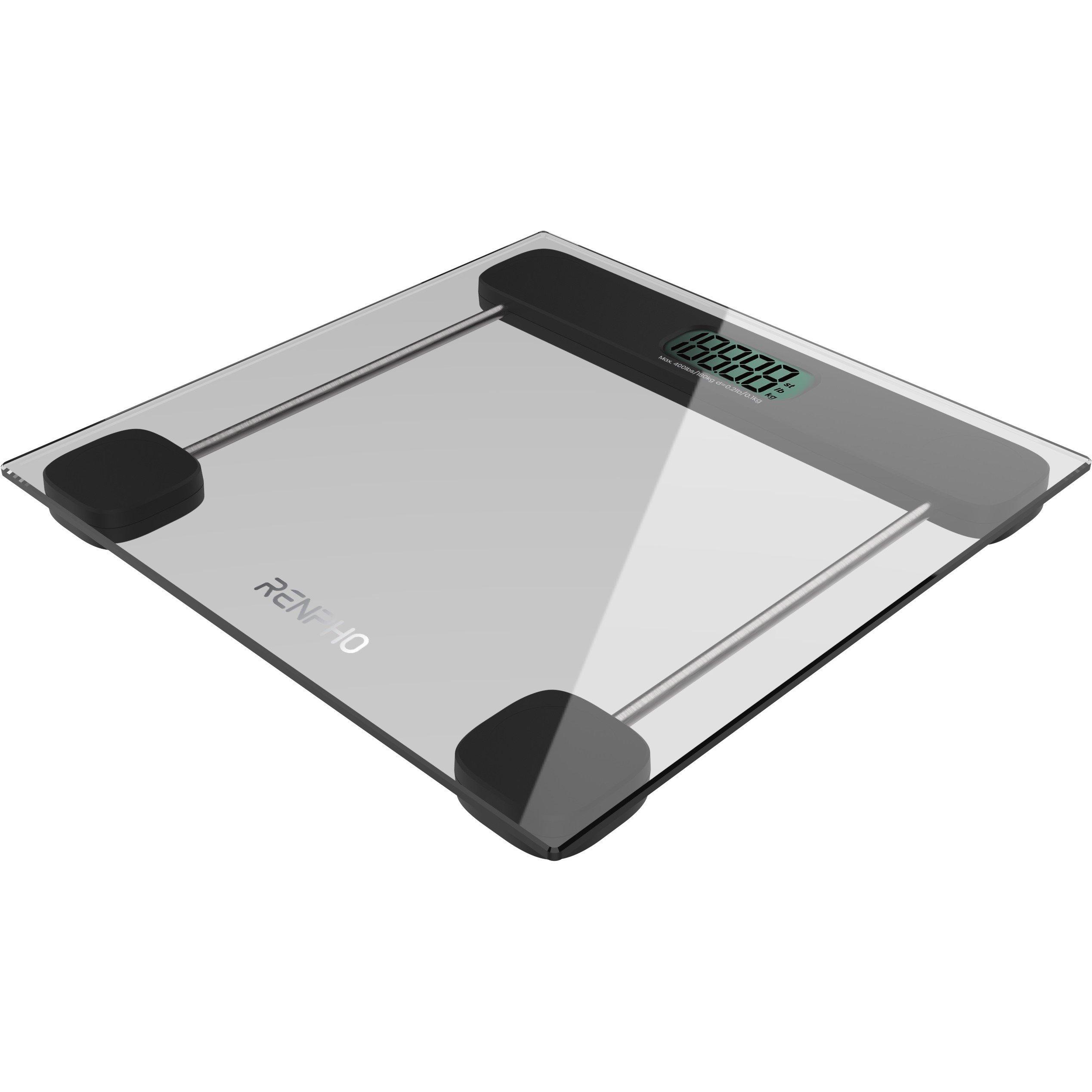 White - Renpho - Digital Glass Bathroom Scales - 2