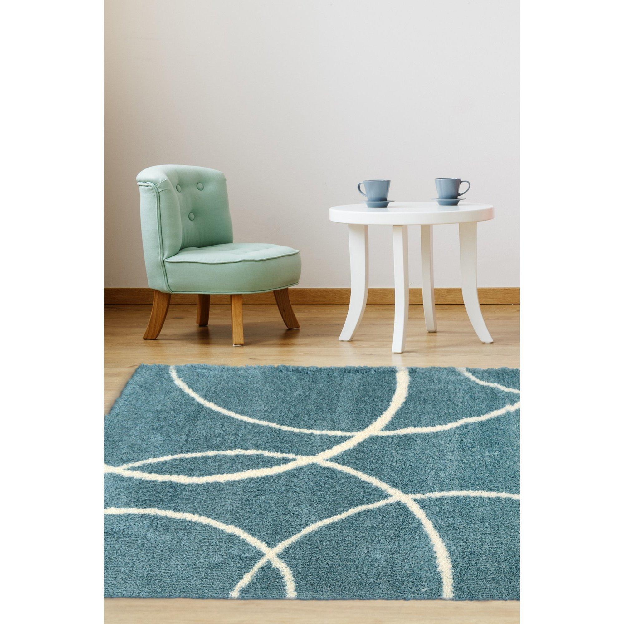 Homemaker  Snuggly Bubbles Rug Blue - 160x230cm