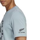 Gris Magique - adidas - MSGM logo-print long-sleeve cotton T-shirt - 6