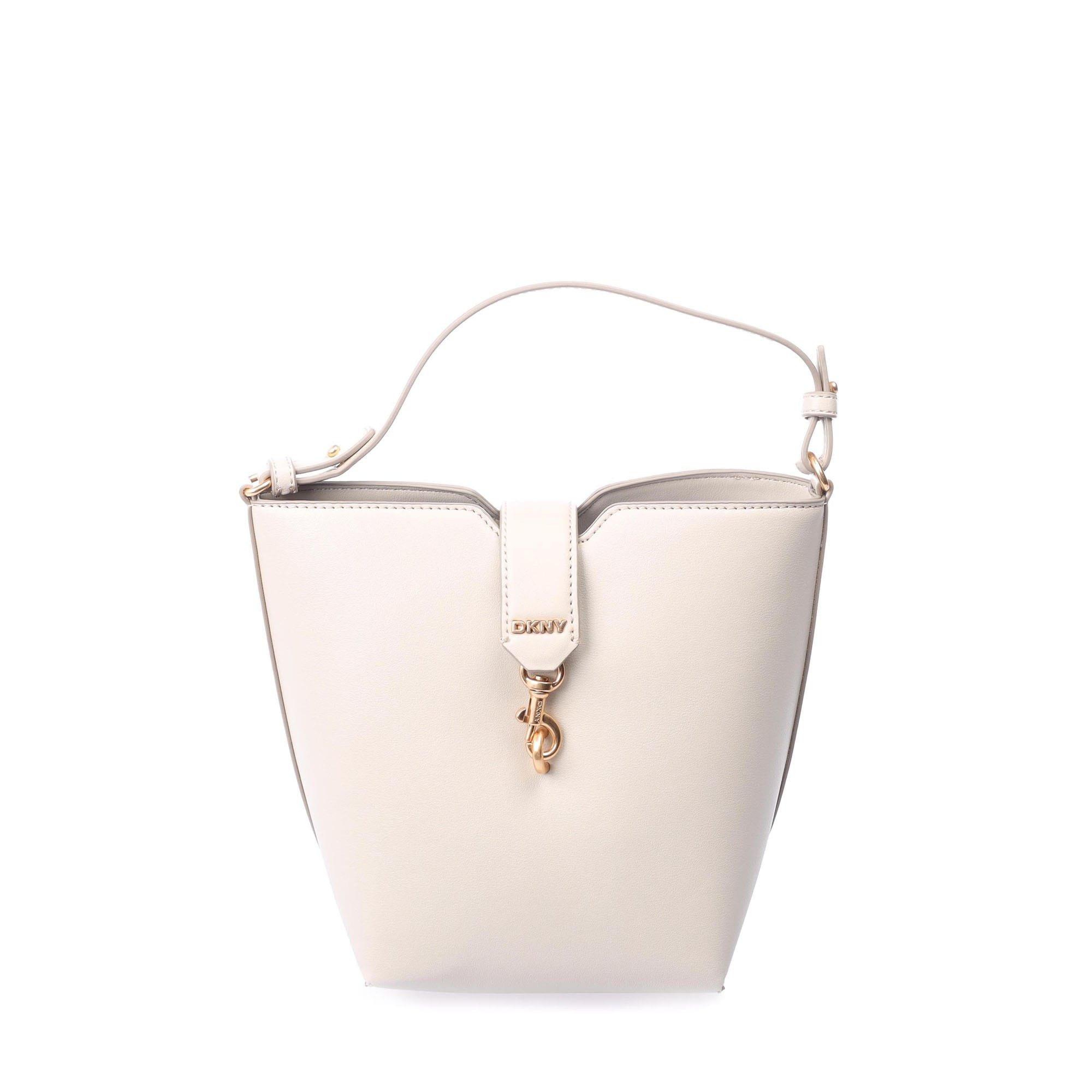 Grey - DKNY - Taira Bucket Bag - 5