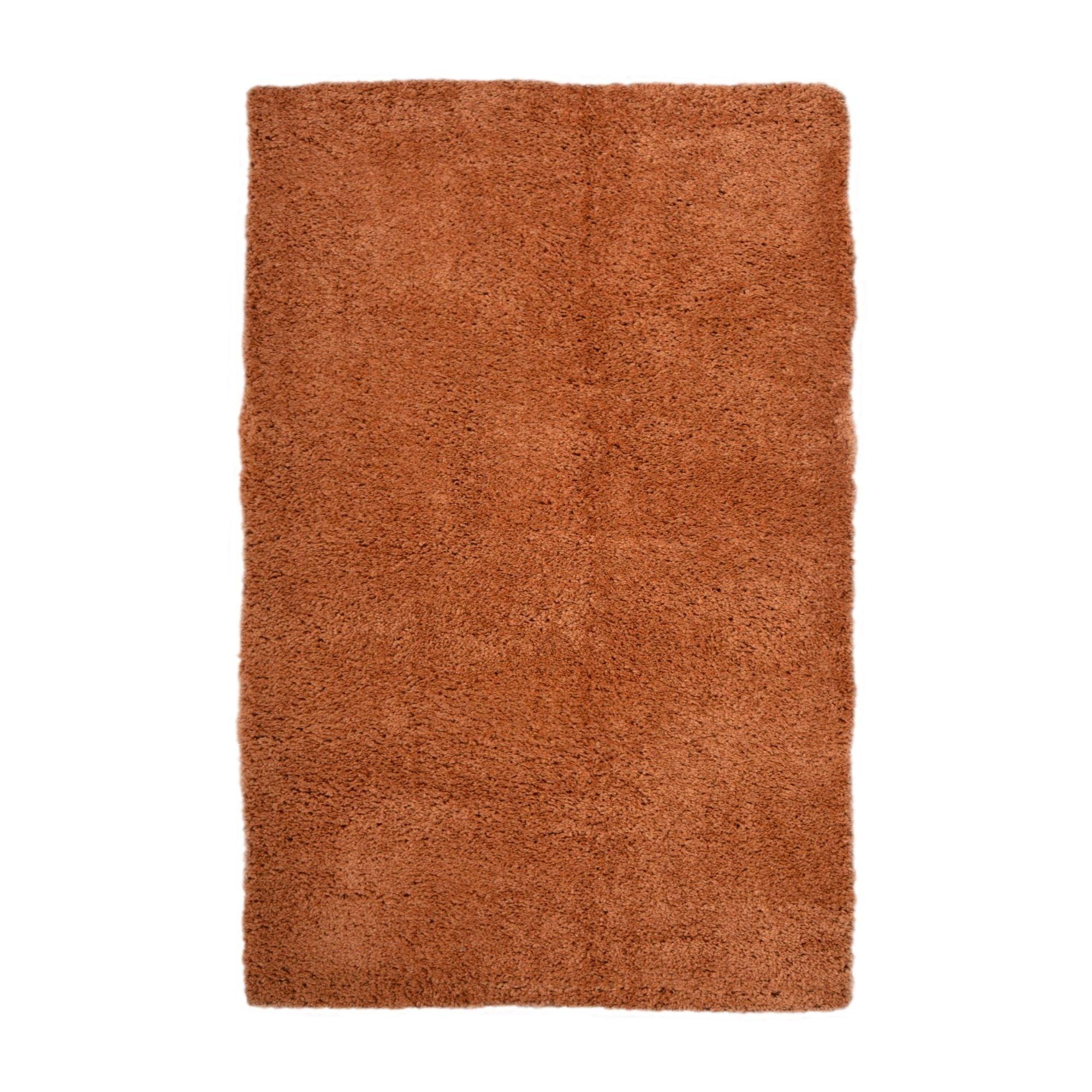 Terracotta - Homemaker - Snuggly Plain Terracotta Rug - 2