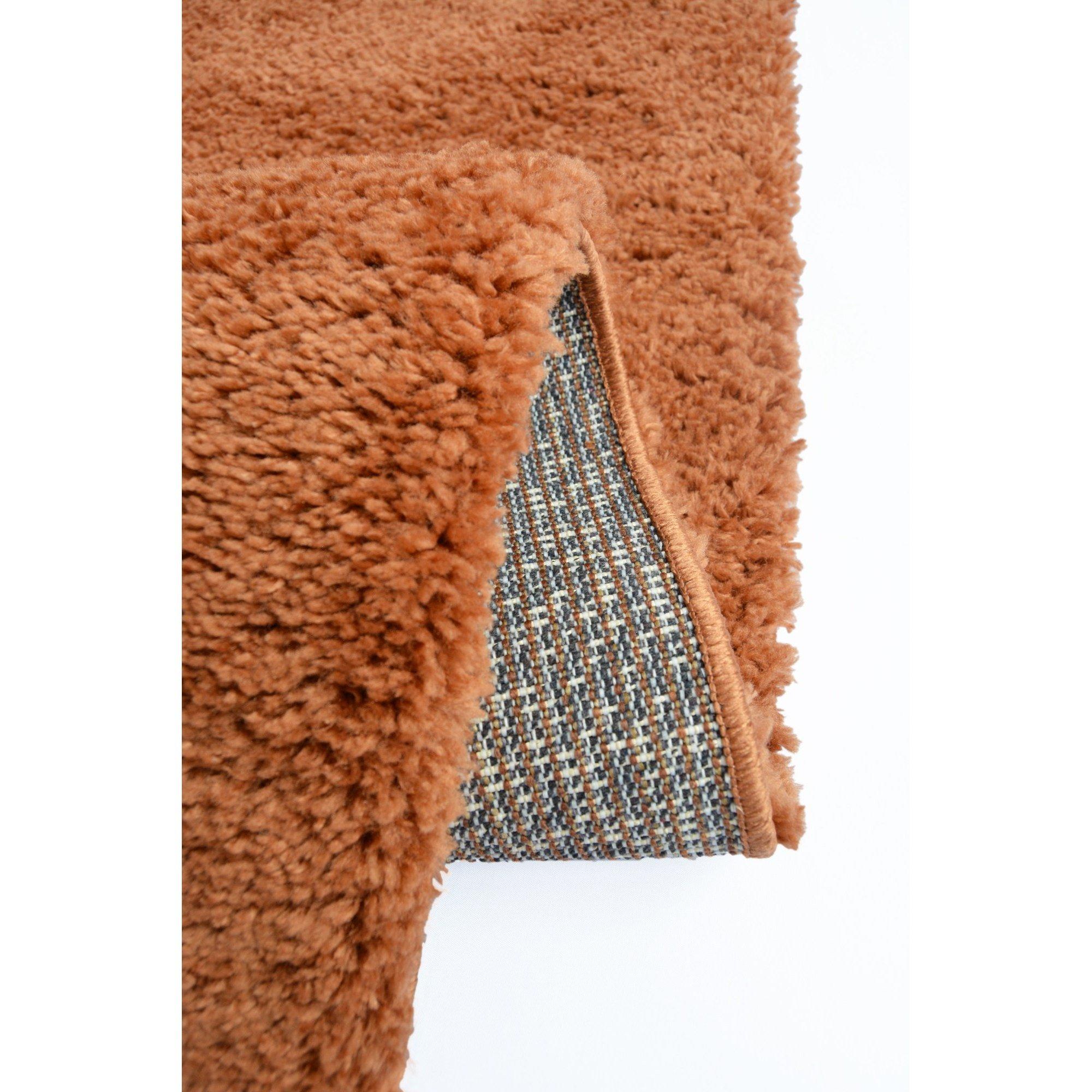 Terracotta - Homemaker - Snuggly Plain Terracotta Rug - 3