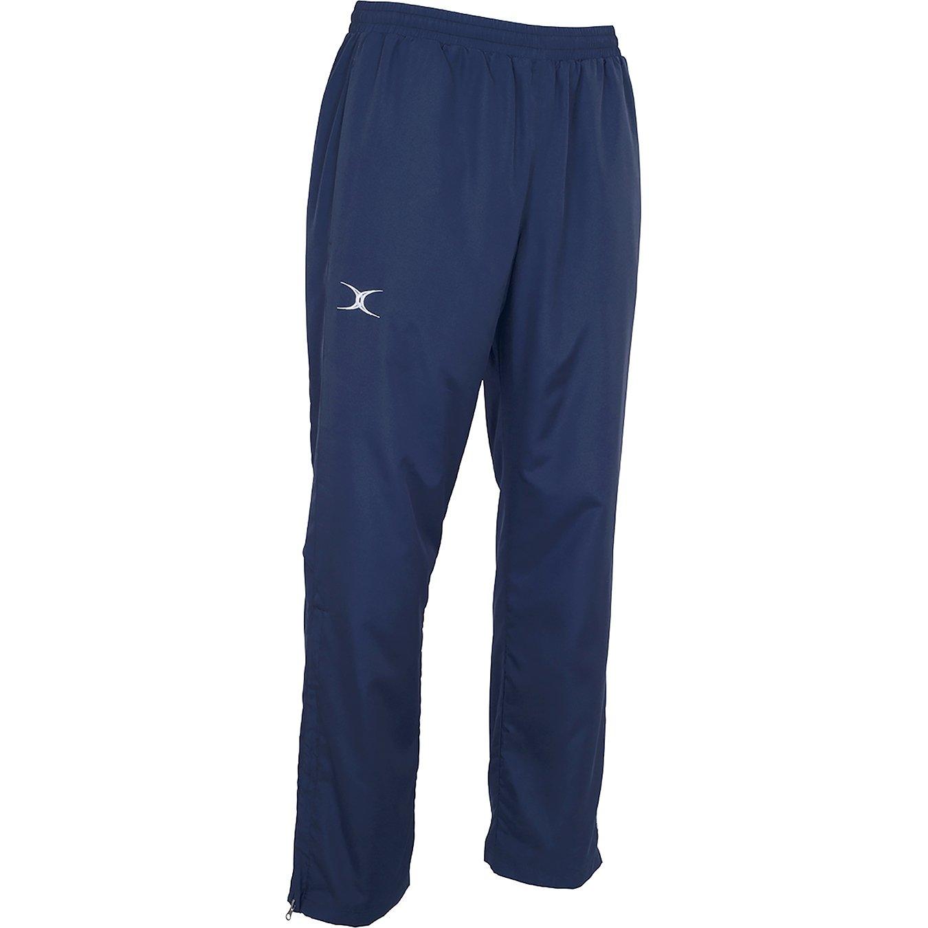 Navy - Gilbert - Unisex Adults Performance Tracksuit Bottoms