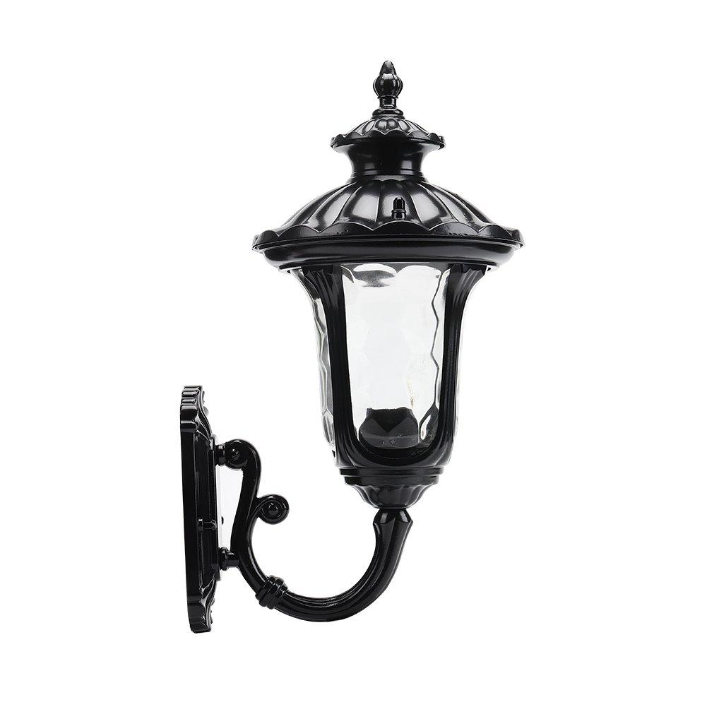 Black - Breeins - Outdoor Wall Lantern Light - 3