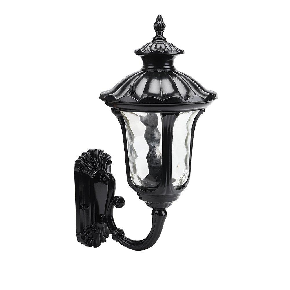 Black - Breeins - Outdoor Wall Lantern Light - 5