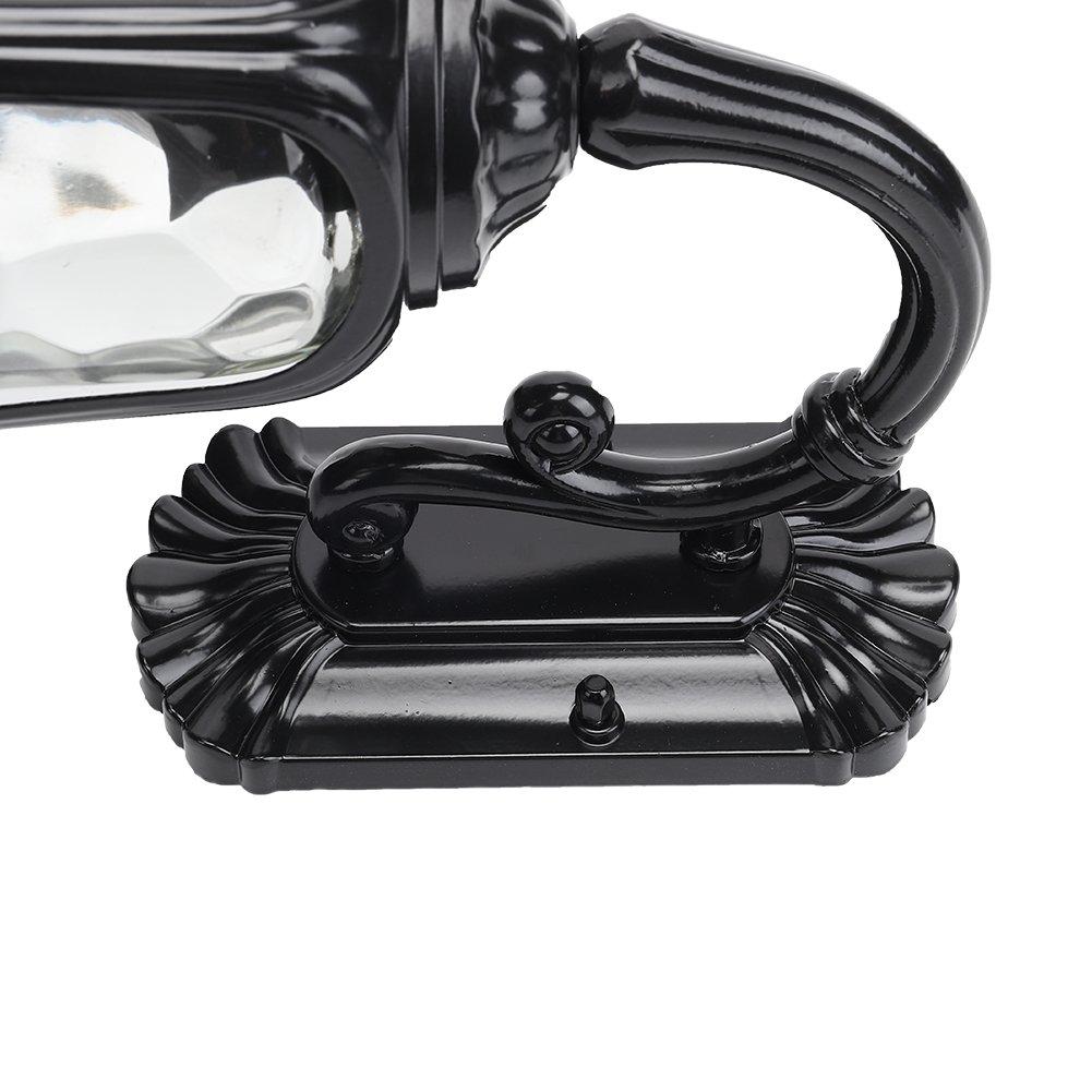 Black - Breeins - Outdoor Wall Lantern Light - 6