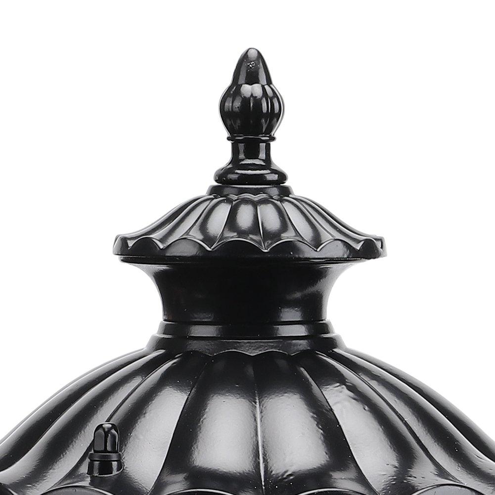 Black - Breeins - Outdoor Wall Lantern Light - 7