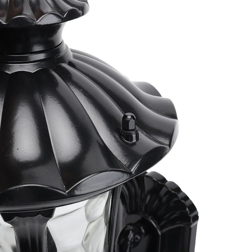 Black - Breeins - Outdoor Wall Lantern Light - 8