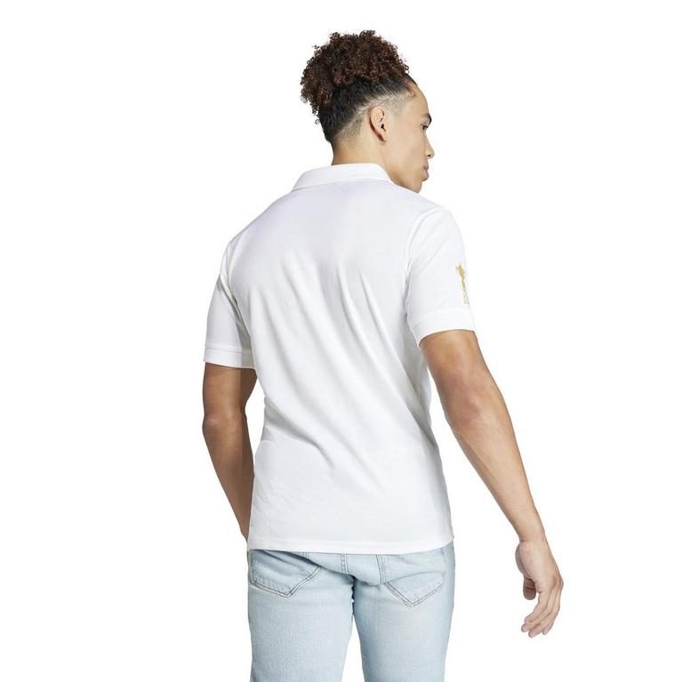 Blanc - adidas - Acid Wash Puff Sleeve T-Shirt - 3