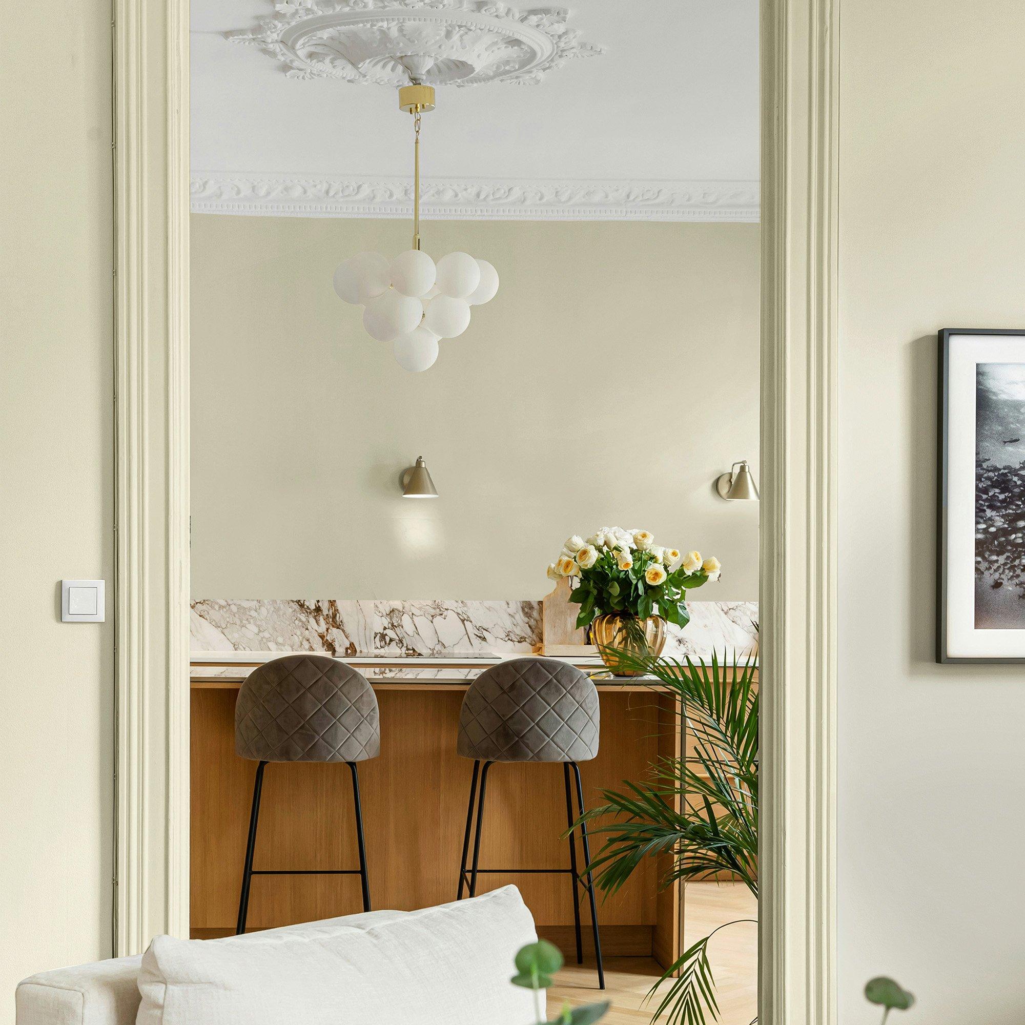 Feathered Linen - Superfresco Easy - Feathered Linen Matt Emulsion Paint 2.5 Litre - 3