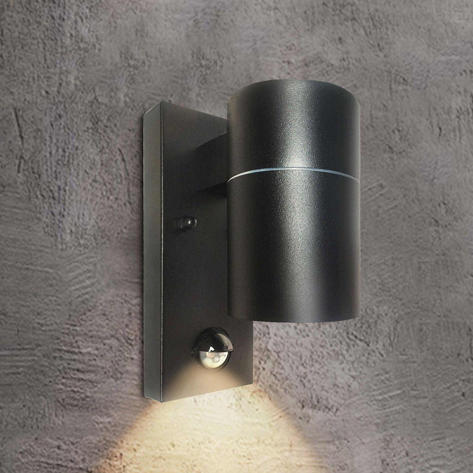 Breeins  Wall Light With Pir Motion Sensor - Black