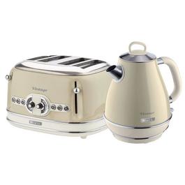 Ariete ARPK19 VINTAGE JUG KETTLE & 4SL TOASTER PK
