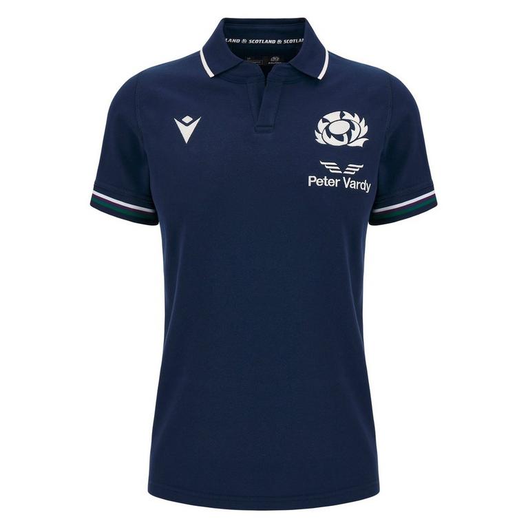 Bleu - Macron - Scotland Rugby Home 6 Nations Shirt 2024 Womens - 1