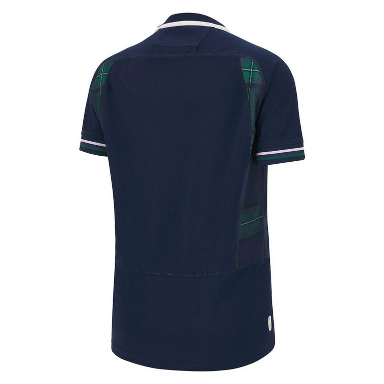 Bleu - Macron - Scotland Rugby Home 6 Nations Shirt 2024 Womens - 2