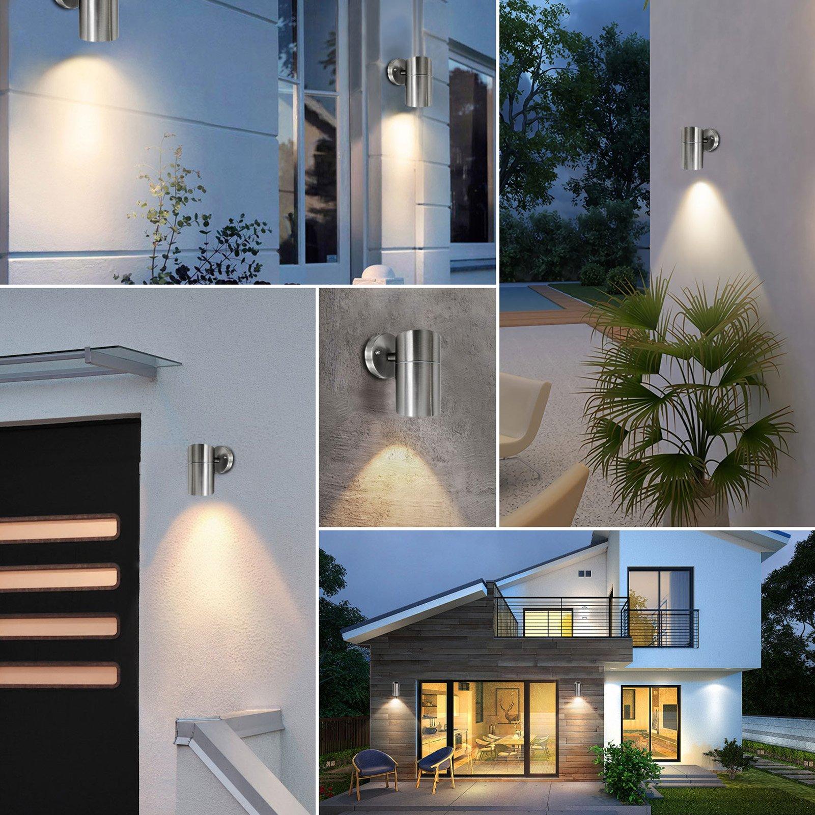 Silver - Breeins - 2pcs Wall Light - 4