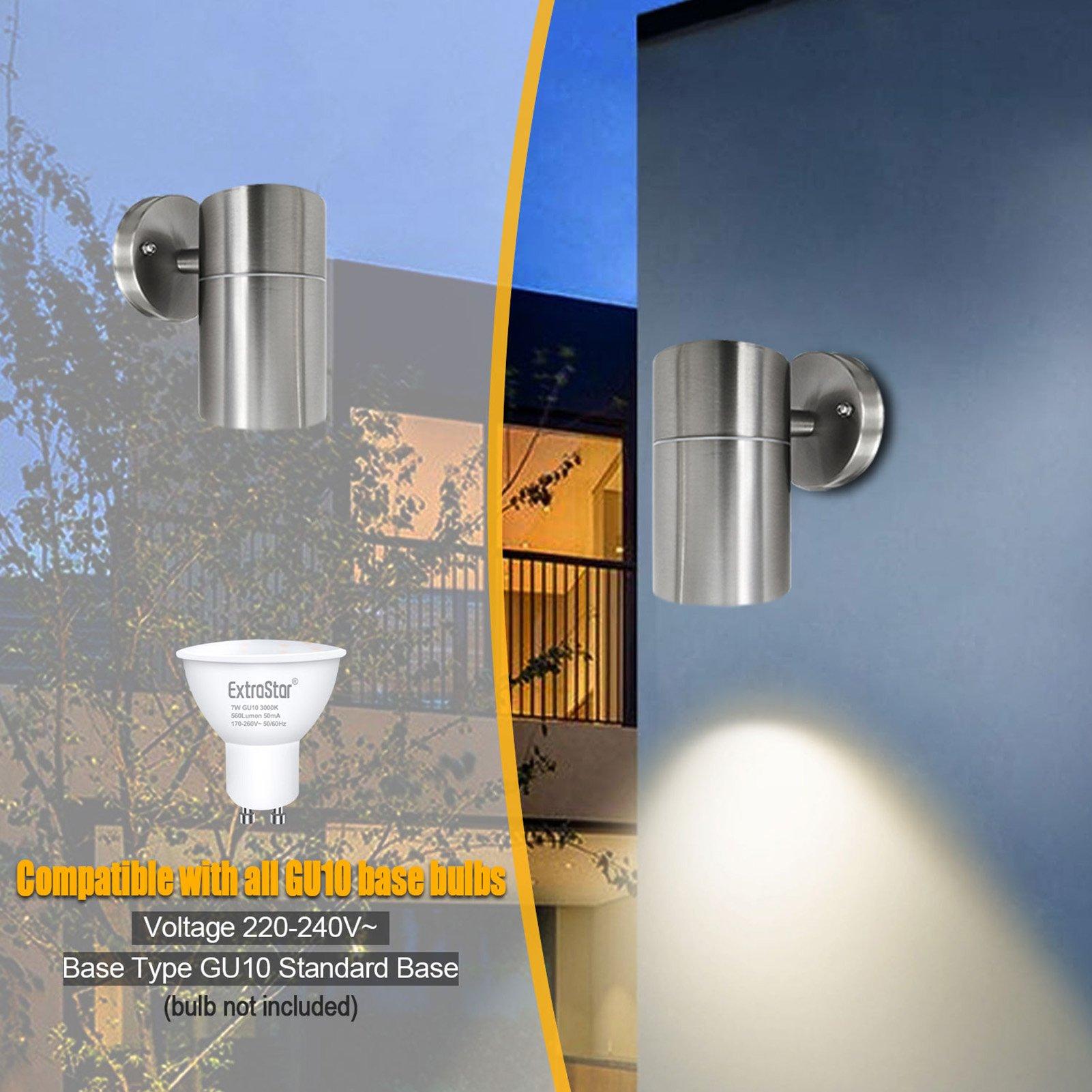 Silver - Breeins - 2pcs Wall Light - 6