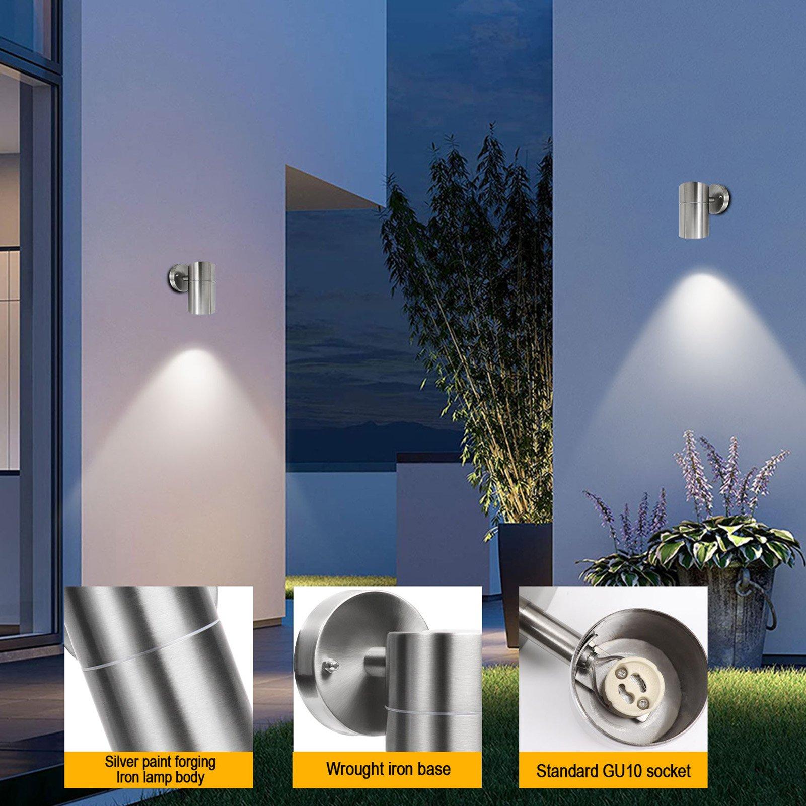 Silver - Breeins - 2pcs Wall Light - 7