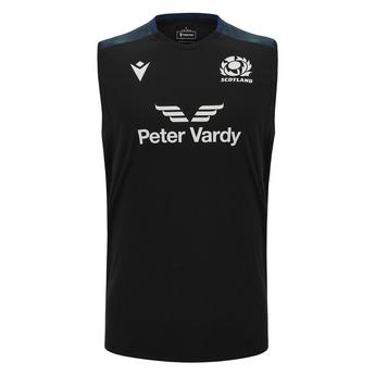 Macron Scotland Rugby 6 Nations Training Vest 2023 2024 Adults