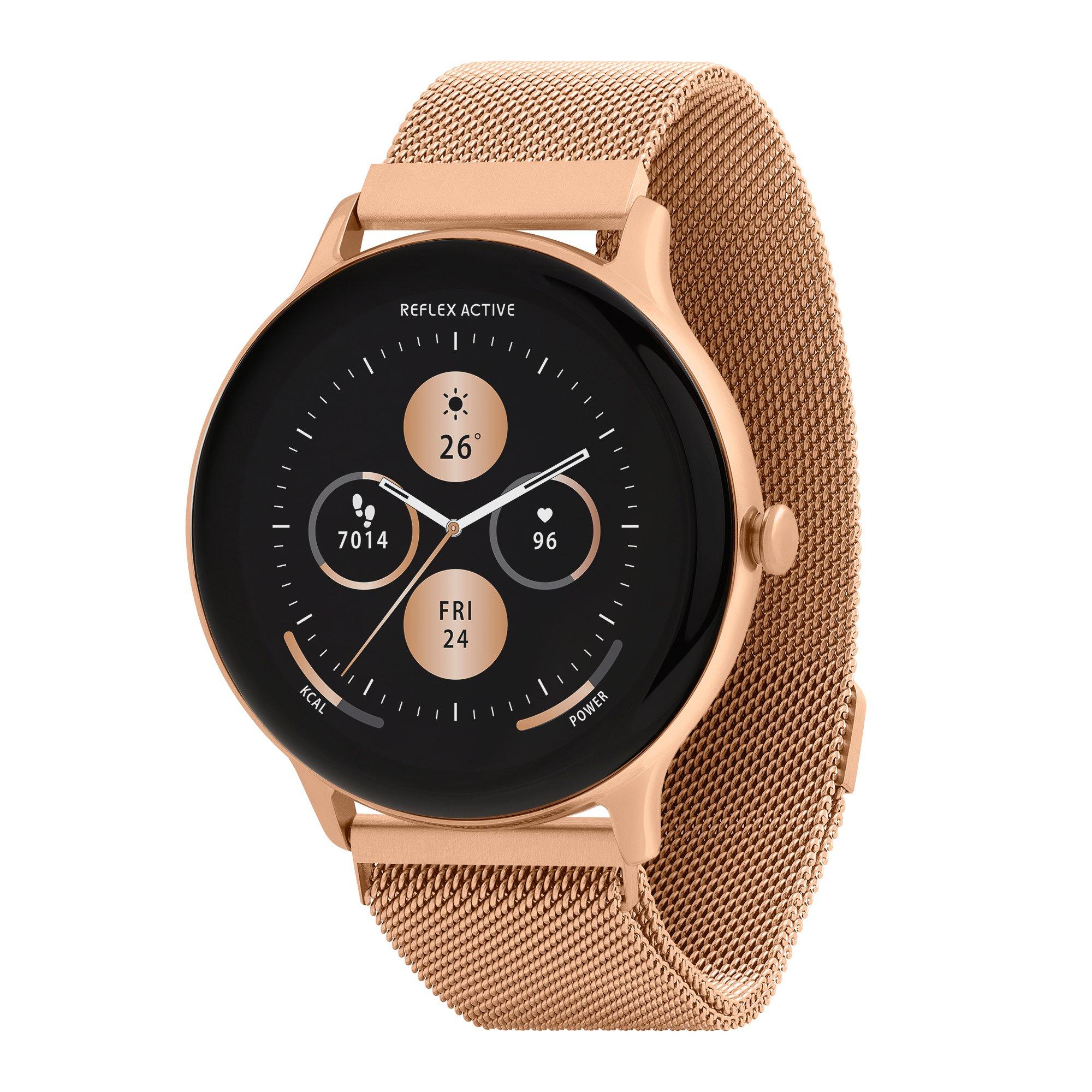 Rose Gold - Reflex Active - Reflex Active Series 22 Rose Gold Calling Watch - 1