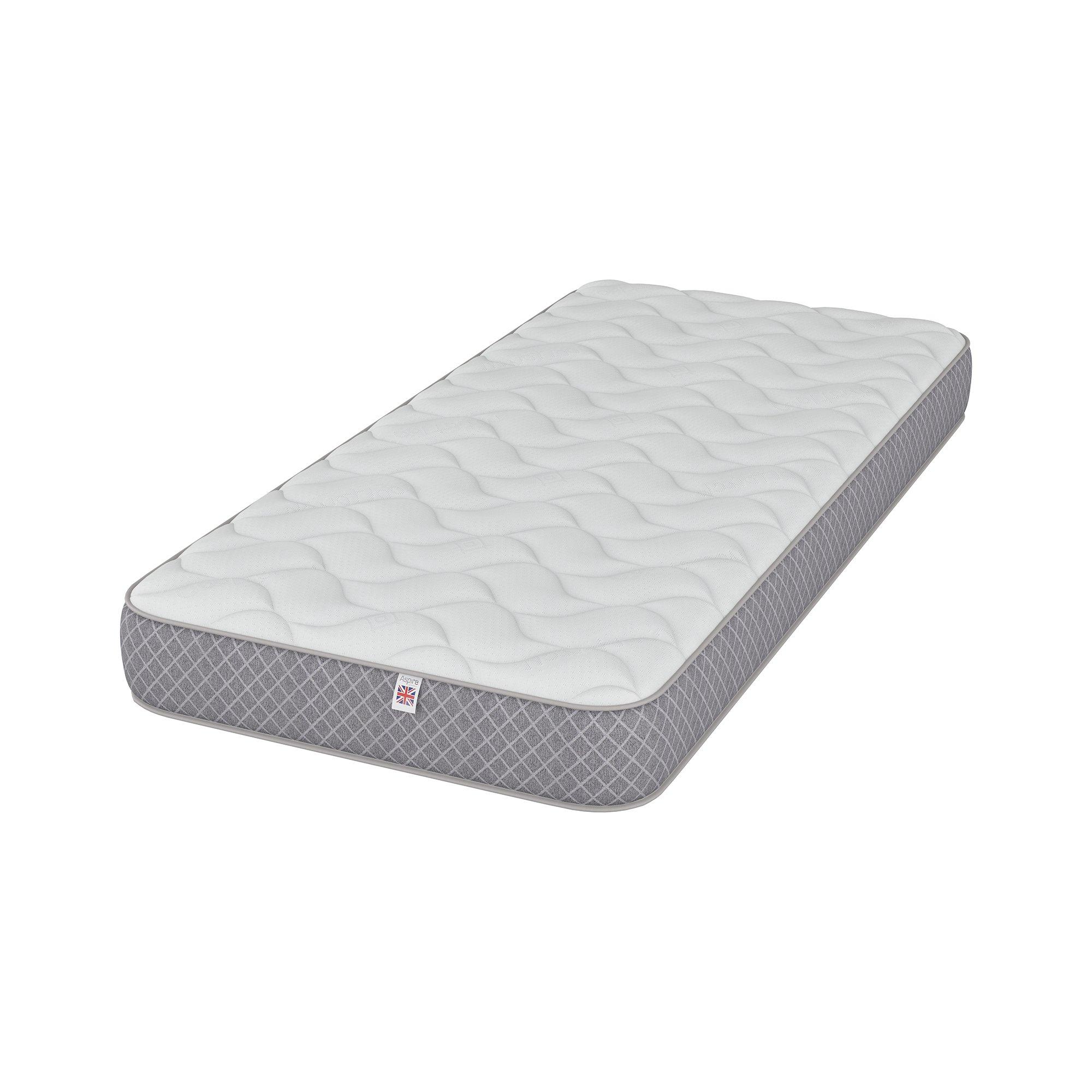 White - Aspire - Aspire 600 Rolled Bonnell Sprung Mattress - 3