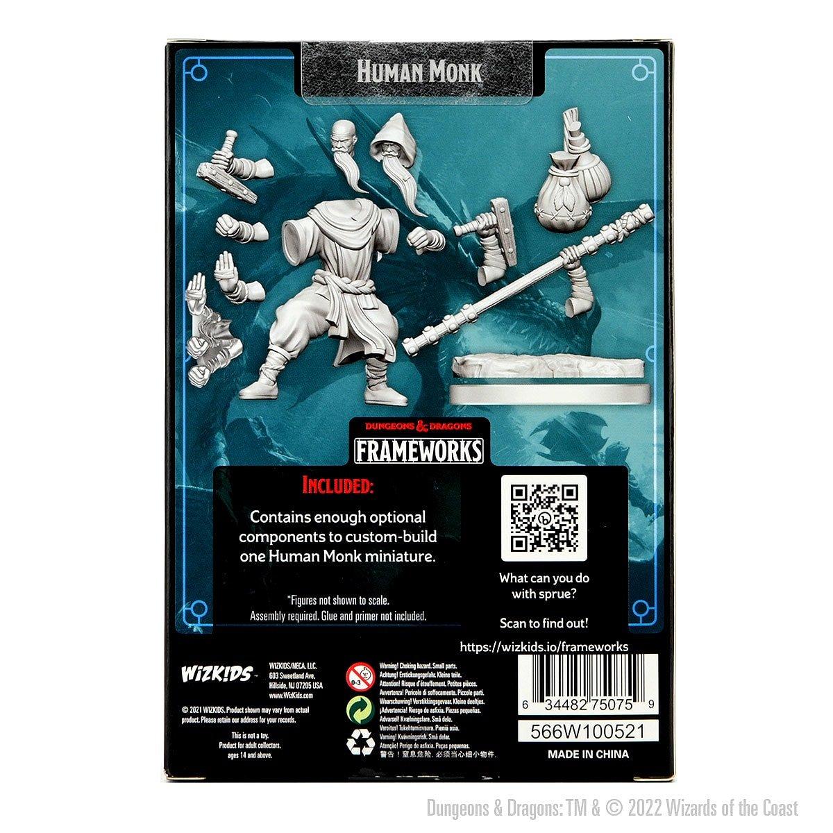 Mercancía - Dungeons and Dragons - Dungeons & Dragons Frameworks: Human Monk Male - 2