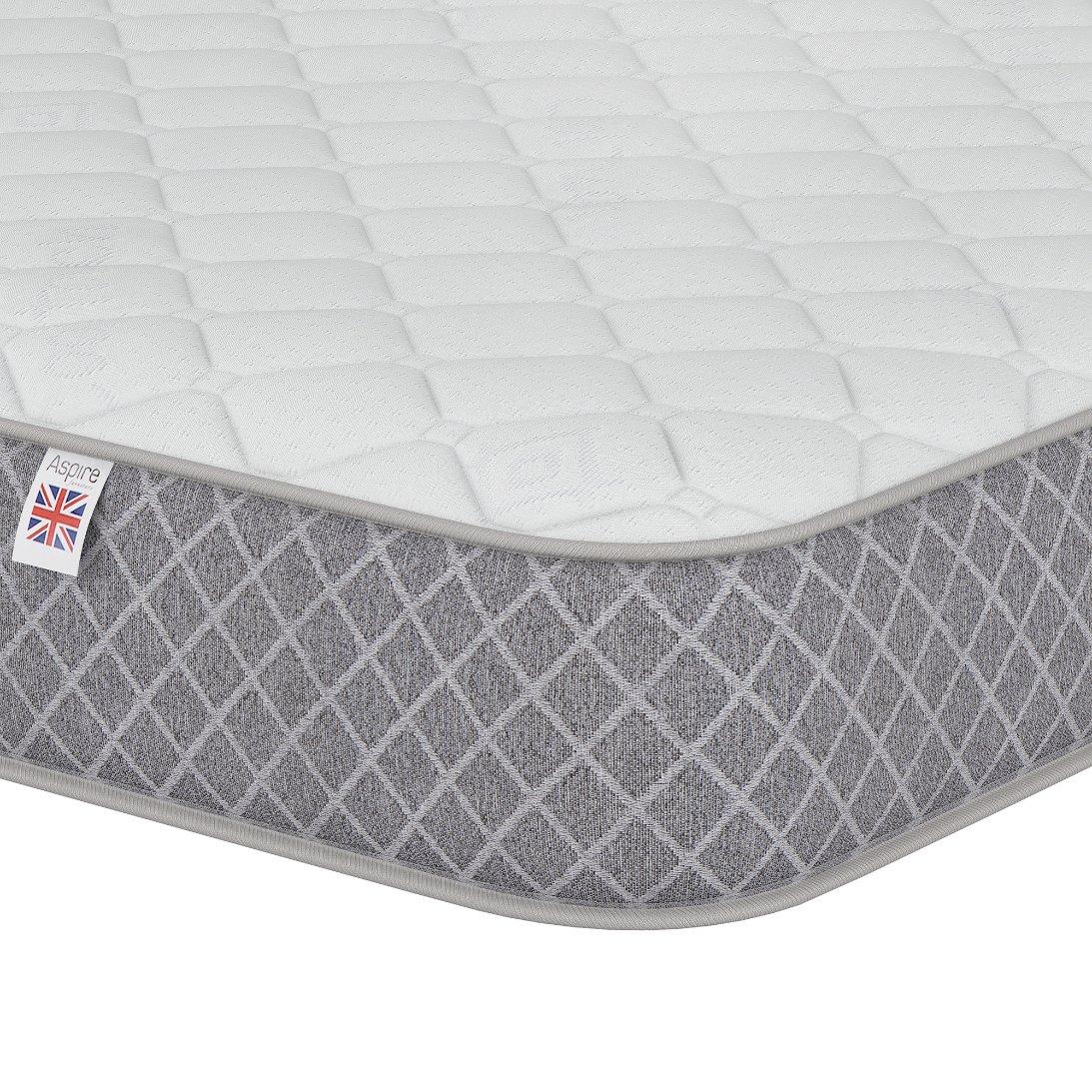 White - Aspire - Aspire 900 Foam Hybrid Sprung Comfort Mattress - 2