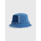 Bleu - Tommy Jeans - Drawstring hood with built-in cap - 3