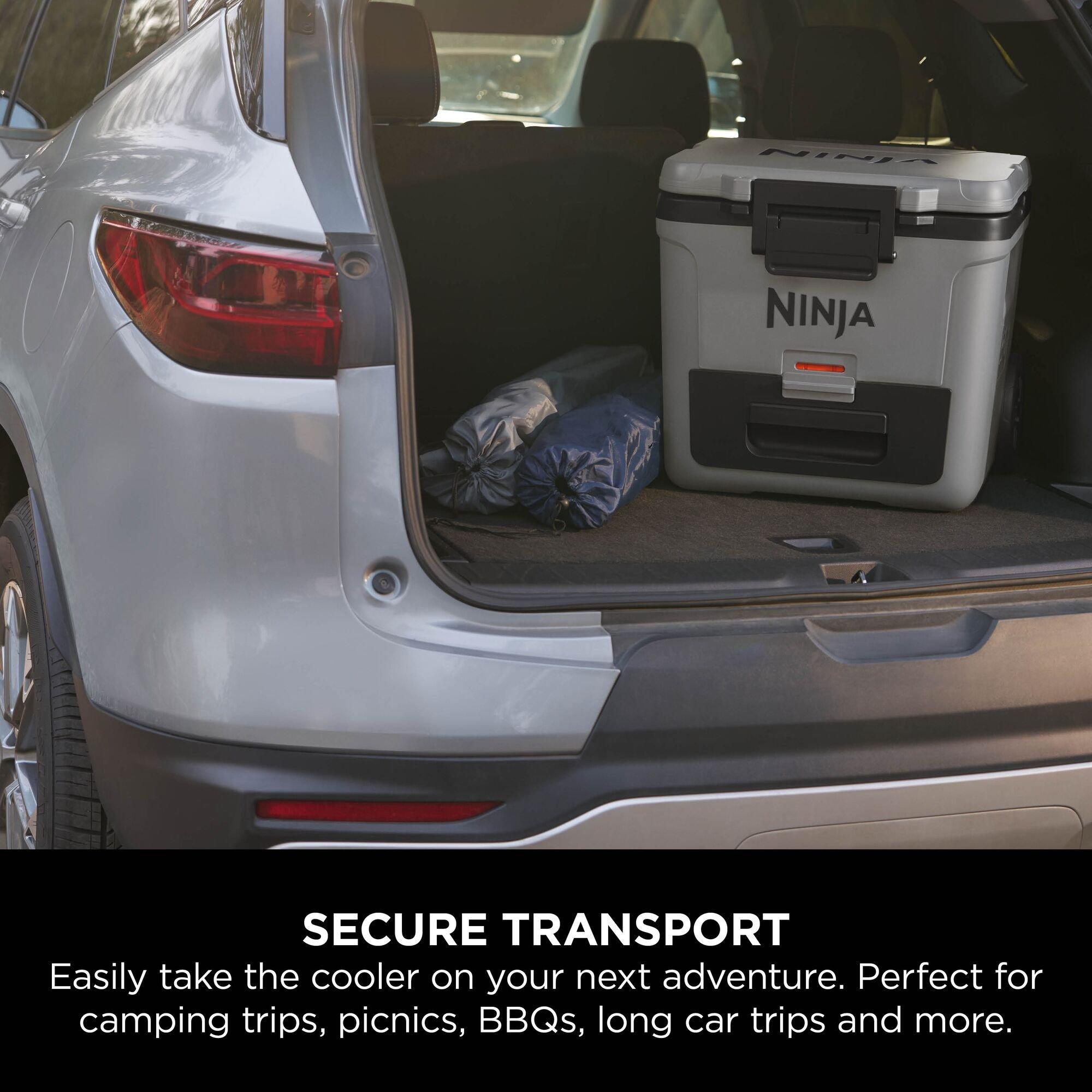 Slate Grey - Ninja - FrostVault 30QT/28L Wheeled Cooler - 12