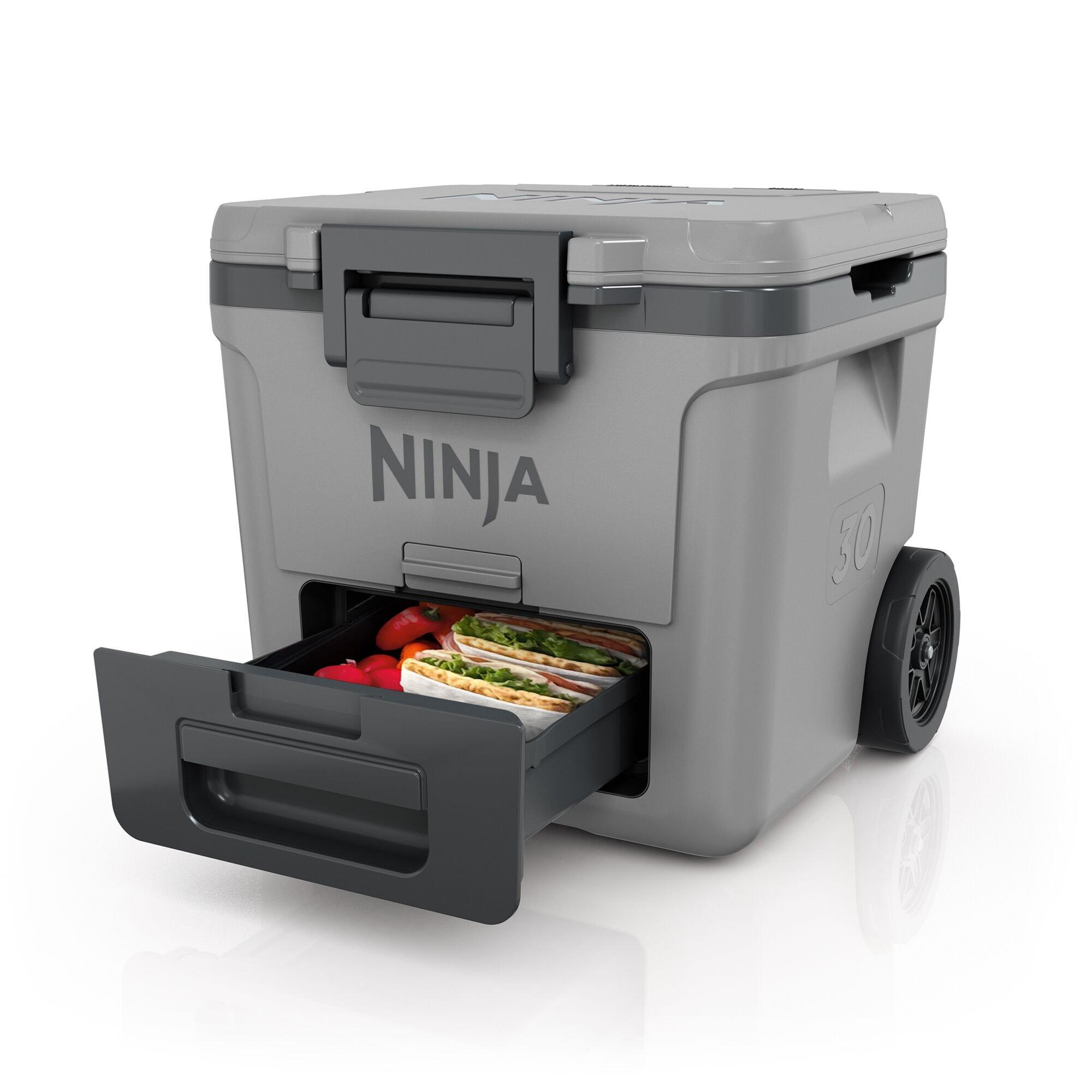 Slate Grey - Ninja - FrostVault 30QT/28L Wheeled Cooler - 6