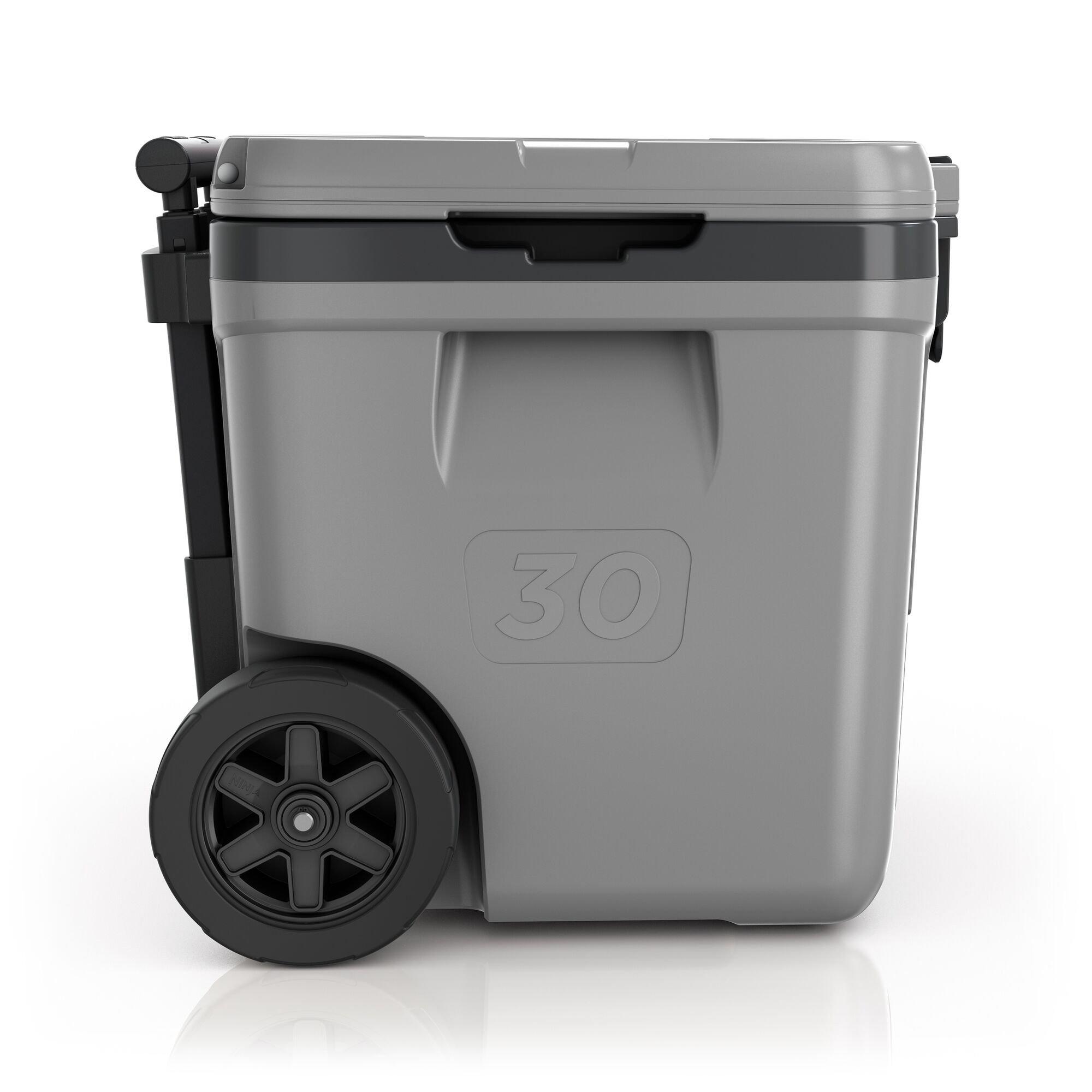 Slate Grey - Ninja - FrostVault 30QT/28L Wheeled Cooler - 7