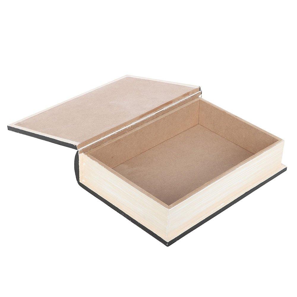 Black - Something Different - Cult Book Club Book-Shaped  Storage Box by Steven - 5