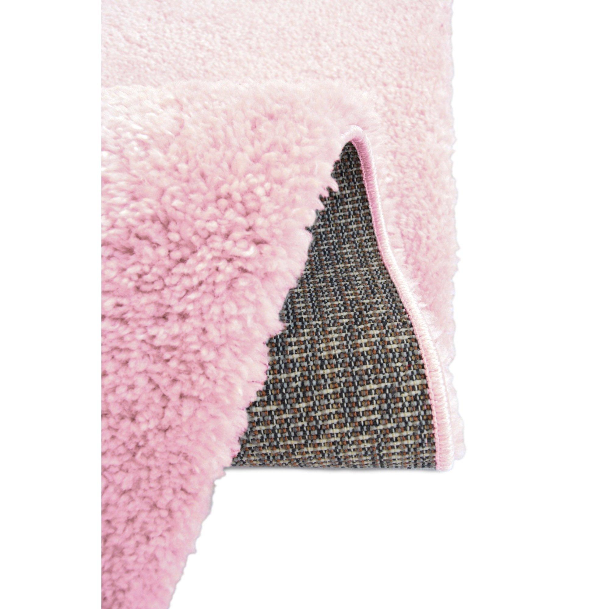 Pink - Homemaker - Snuggly Plain Pink Rug - 3