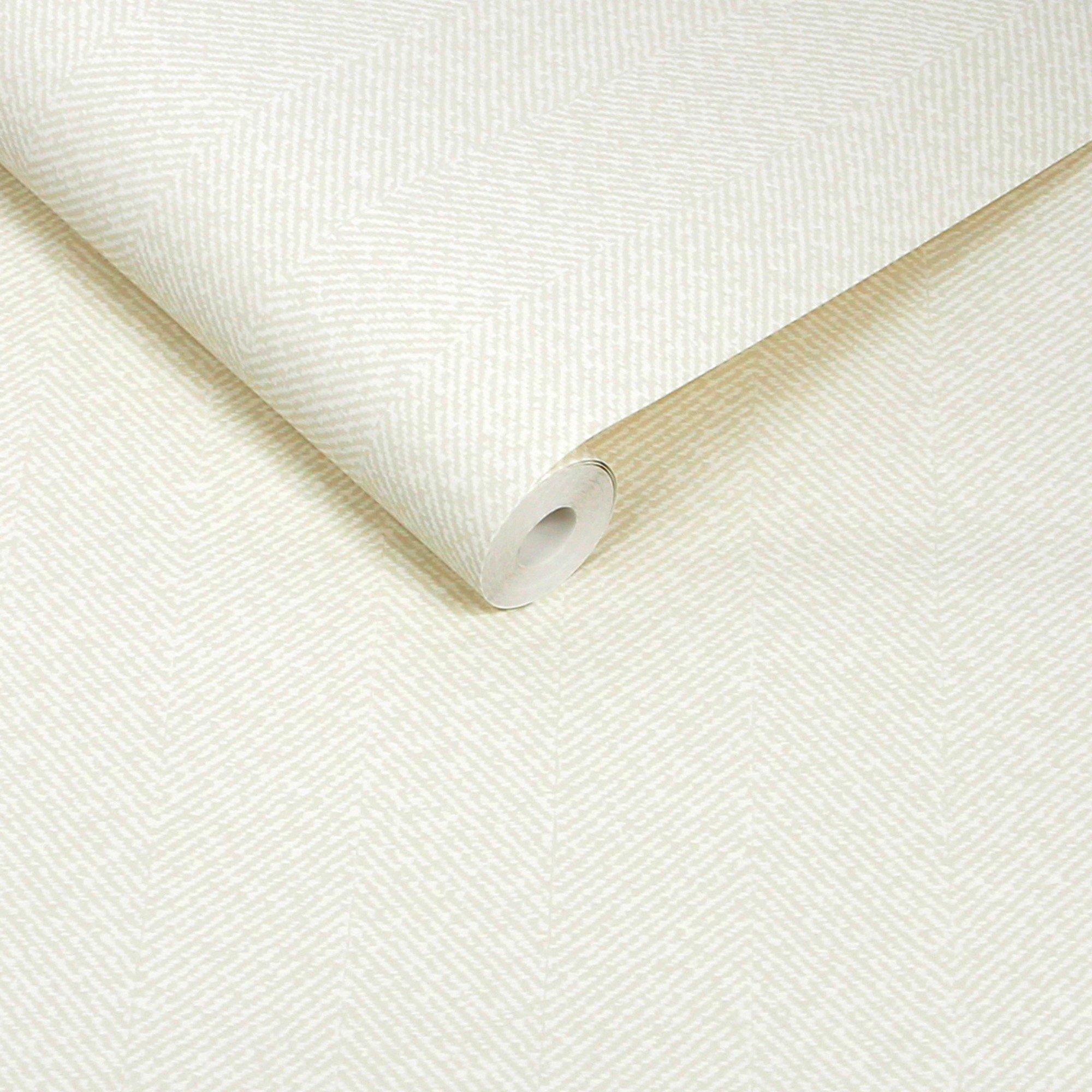 Uppingham Grey - Sophie Allport - Herringbone Texture Wallpaper - 3