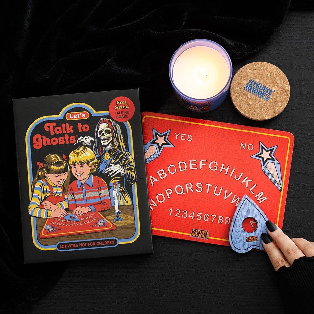 Something Different  Lets Talk To Ghosts Talking Board By Steven Rhode - Red