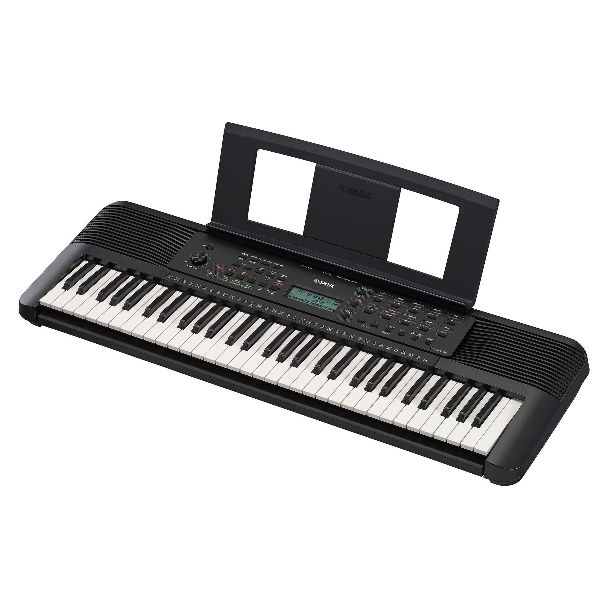 Black - Yamaha - PSR-E283 Portable Keyboard - 2