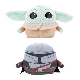 Star Wars GAME Reversible Grogu And Mandolorian Soft Toy