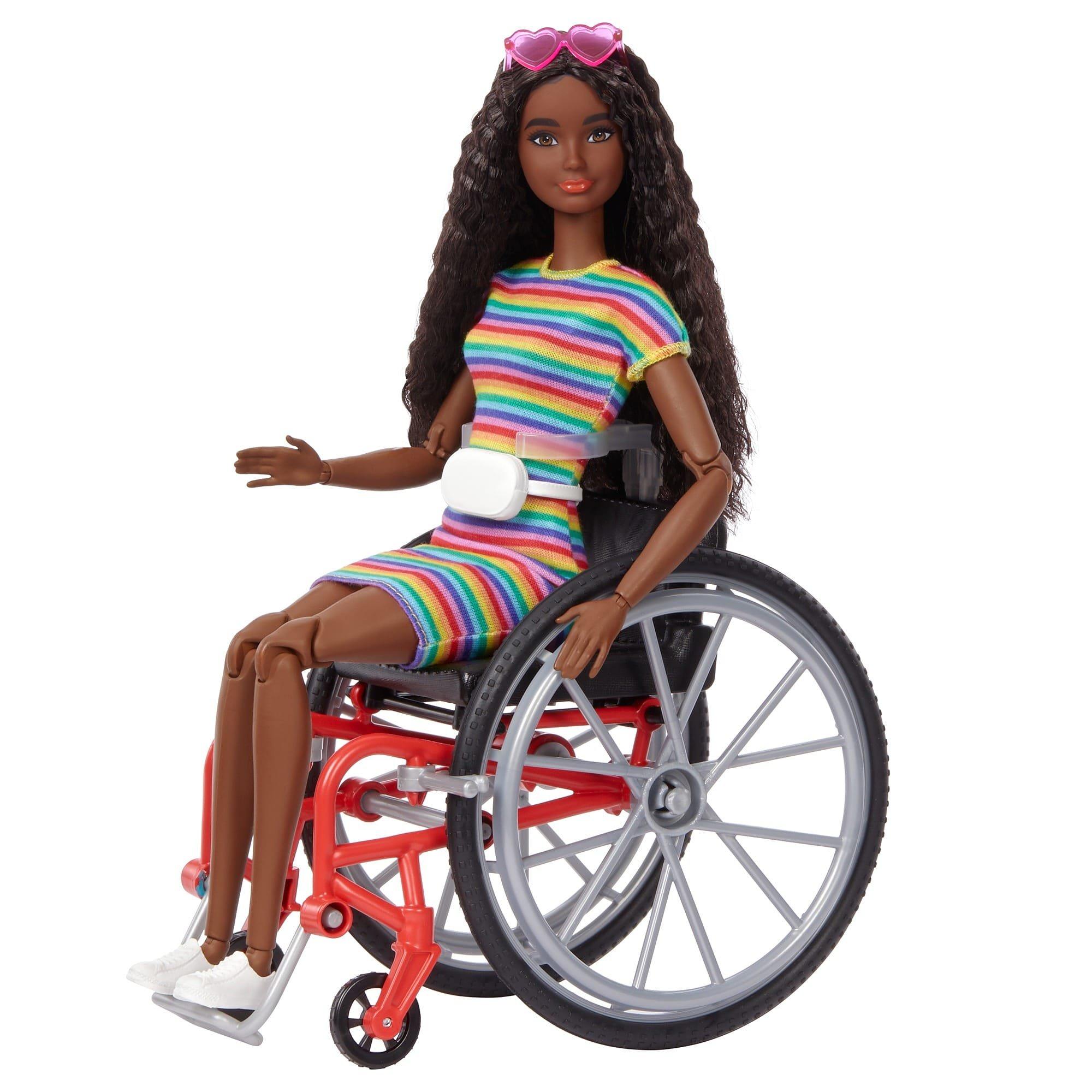 Waren - Barbie - Wheelchair Doll Brunette - 3