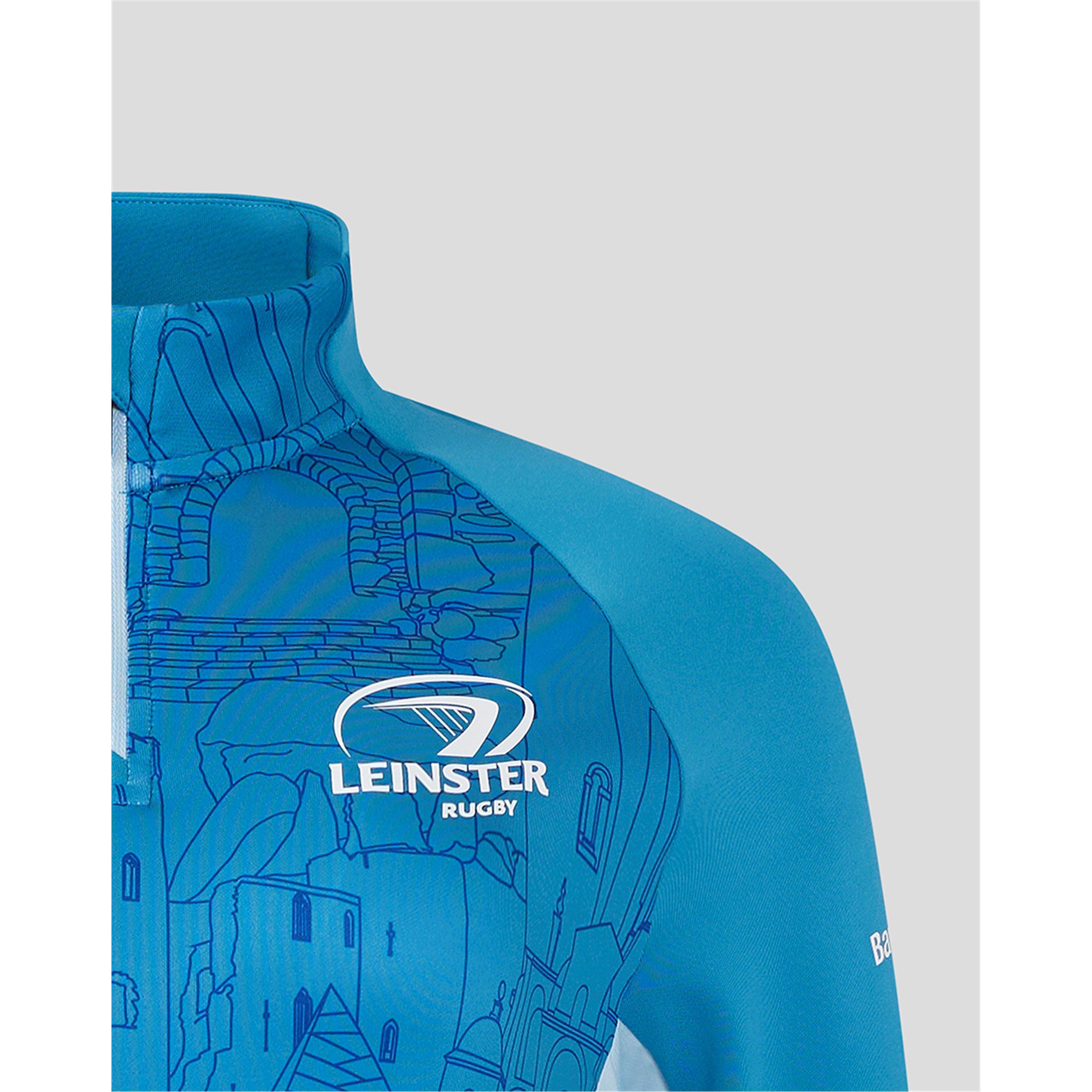 Med Blue - Castore - Leinster Matchday Quarter Zip 2024 2025 Womens - 4