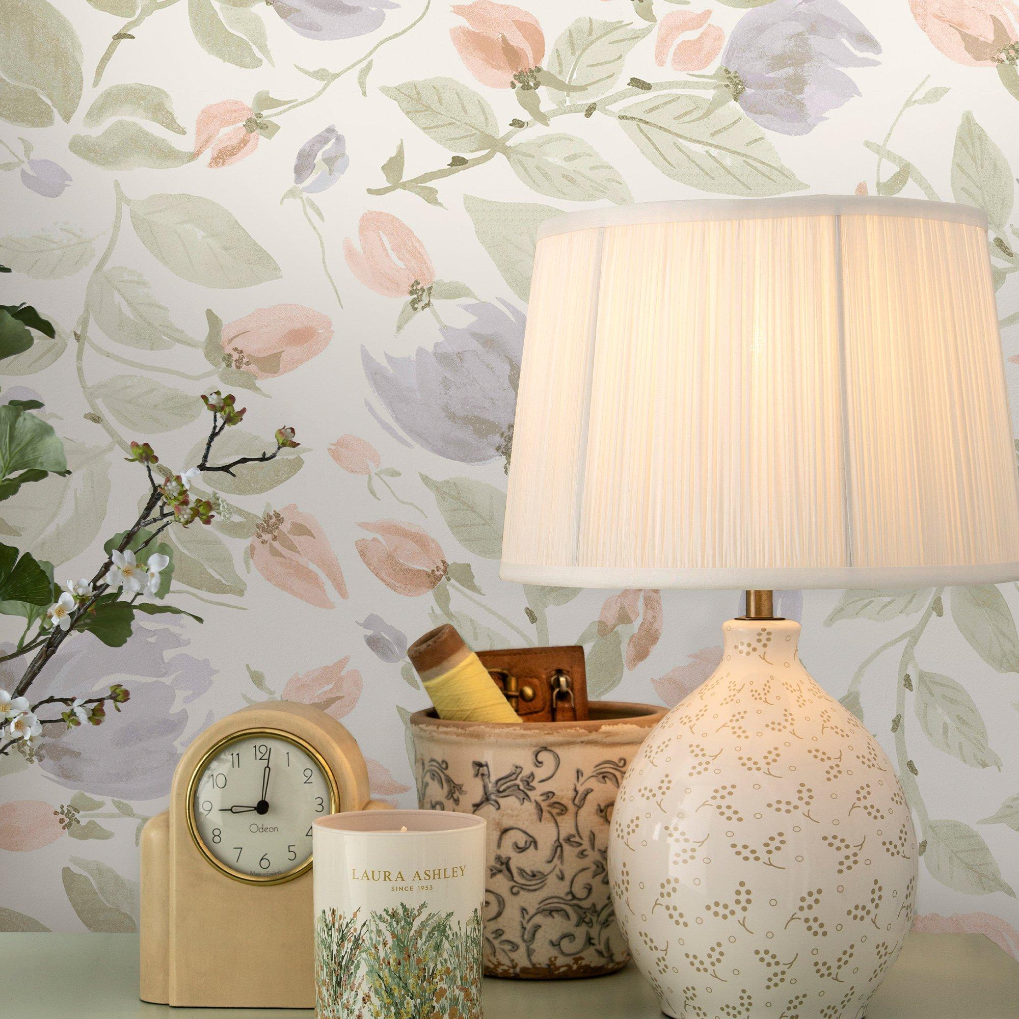 Pale Sage Green - Laura Ashley - Laura Ashley Orisia Peony Pale Sage Green - 1