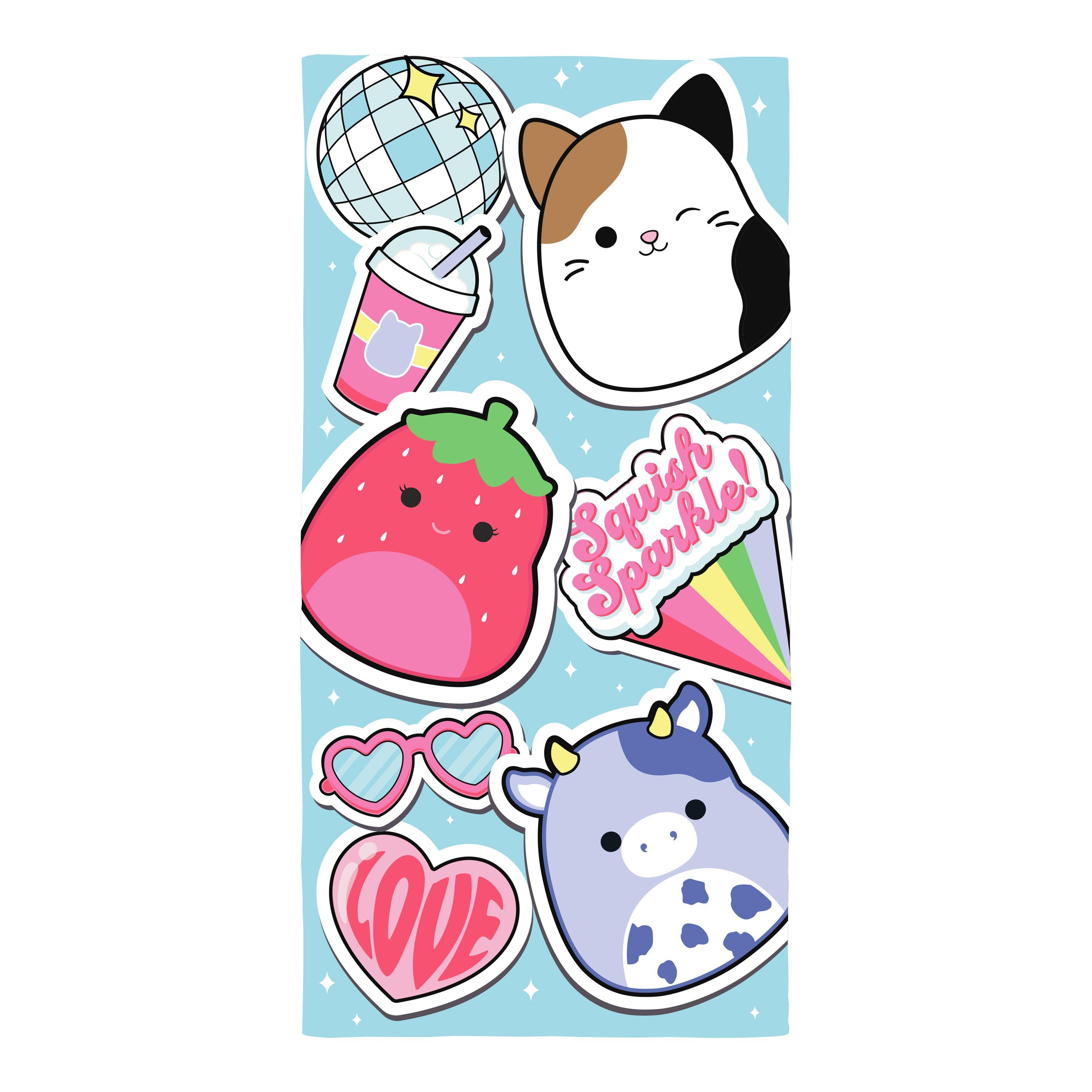 Multicolour - Squishmallows - Squishmallows Funky Beach Towel - 1