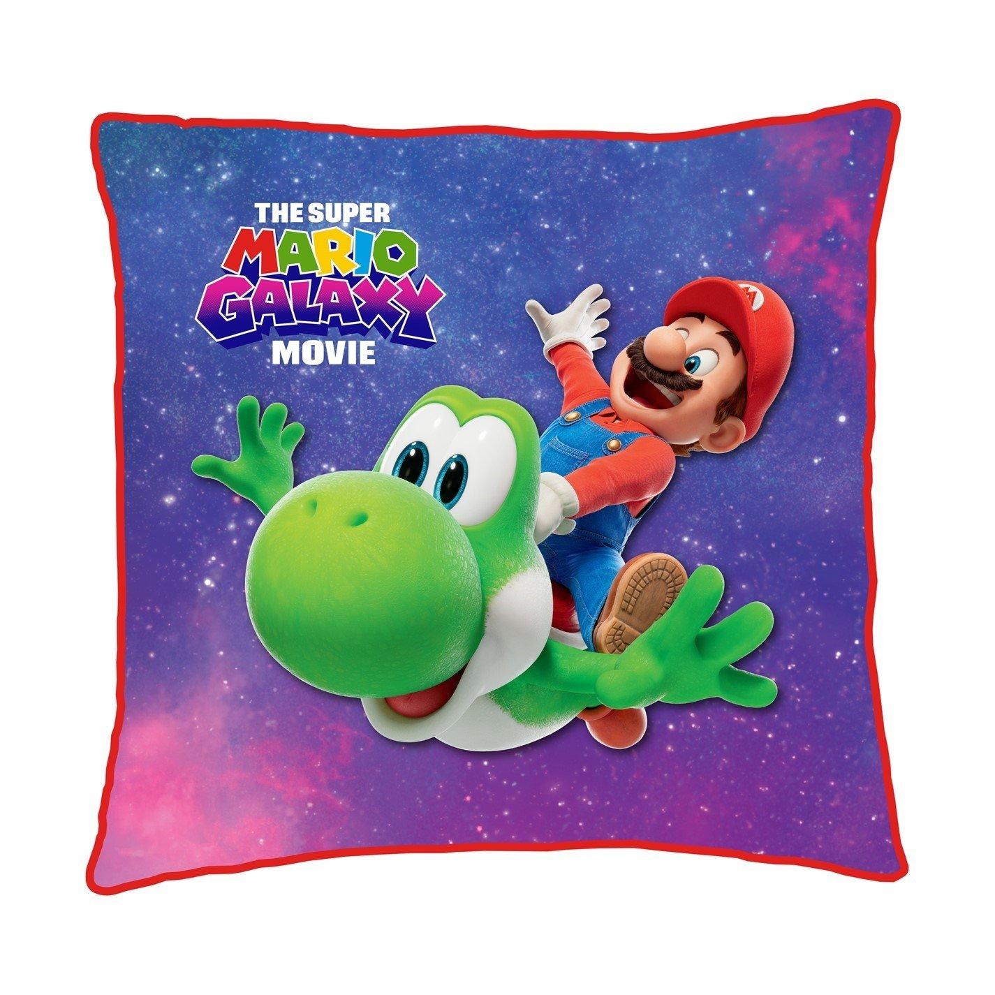 Multicolour - Super Mario - The Super Mario Bros Movie 2 Lessgo Square Cushion - 1
