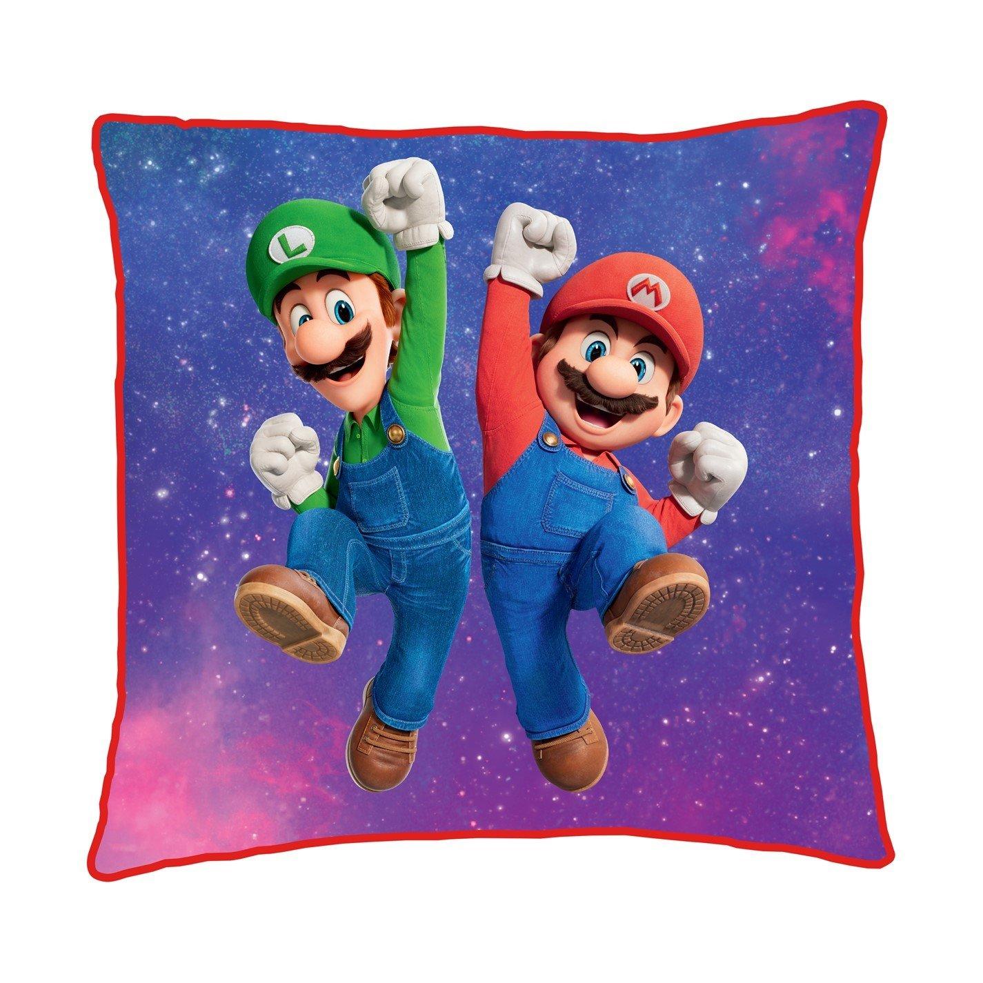 Multicolour - Super Mario - The Super Mario Bros Movie 2 Lessgo Square Cushion - 2