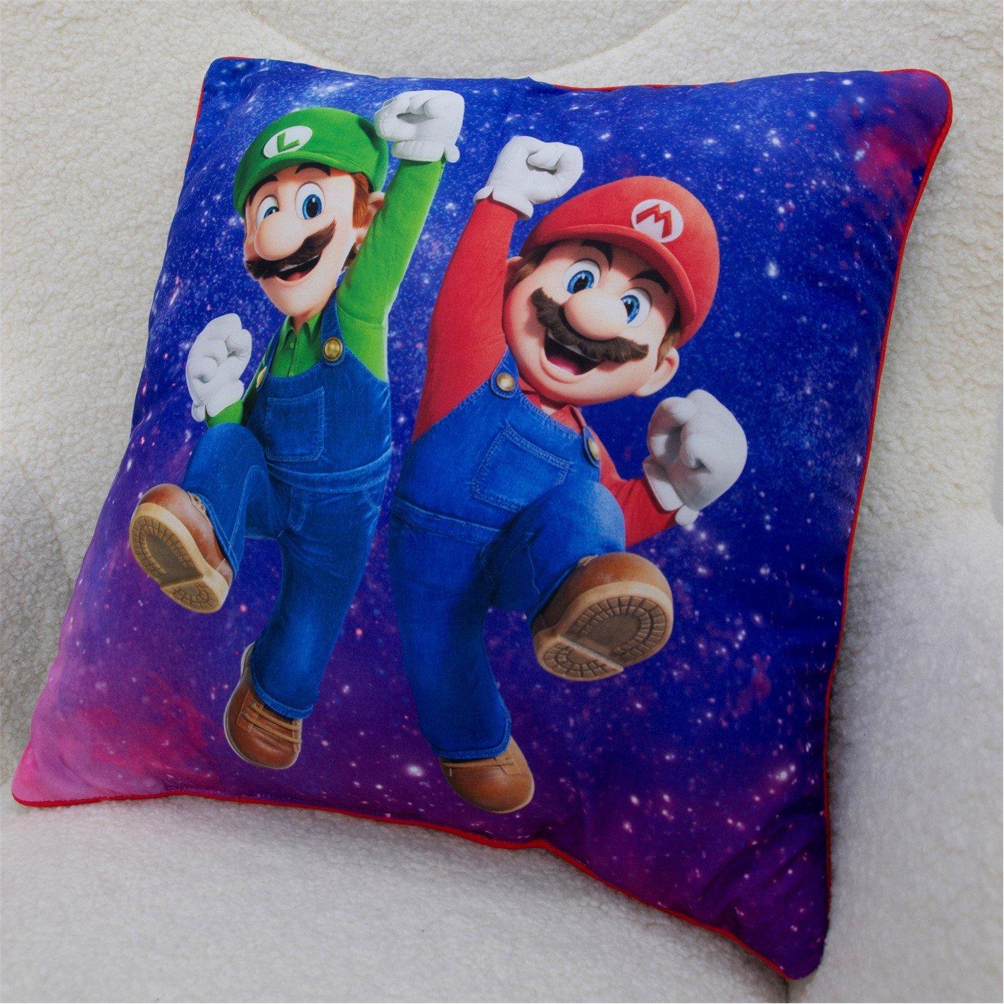Multicolour - Super Mario - The Super Mario Bros Movie 2 Lessgo Square Cushion - 4