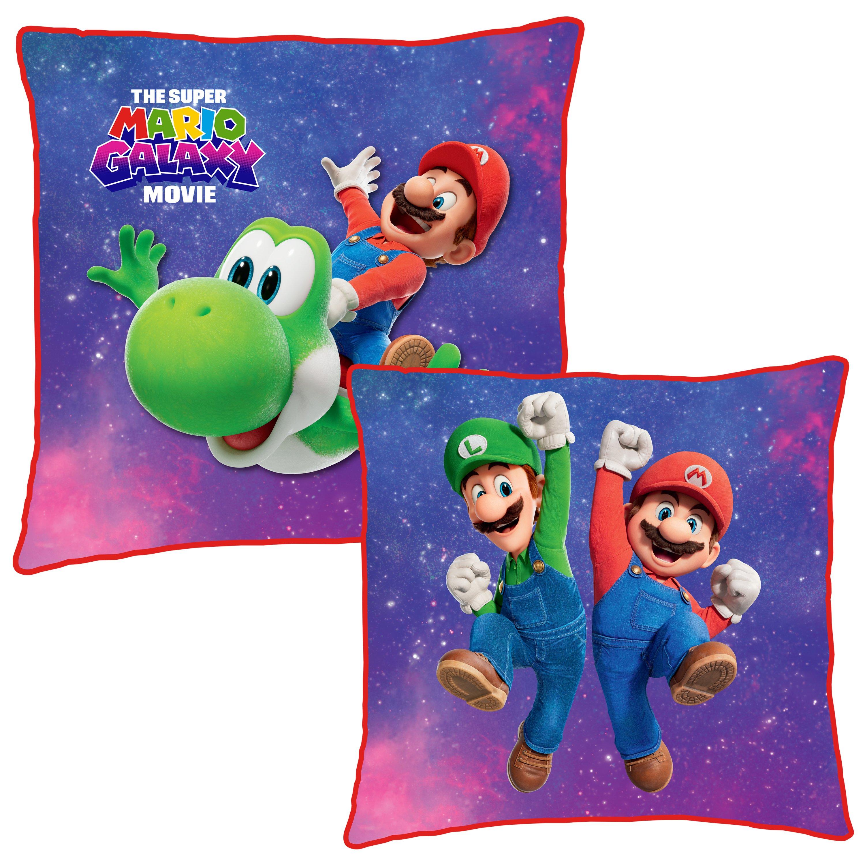 Multicolour - Super Mario - The Super Mario Bros Movie 2 Lessgo Square Cushion - 5