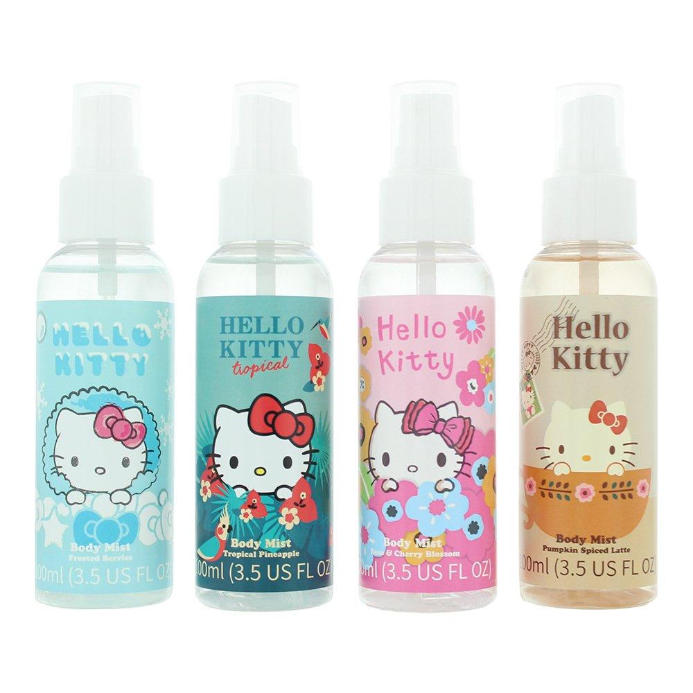 None - Hello Kitty - Hello Kitty 4 x 100ml Body Mist Bundle - 2