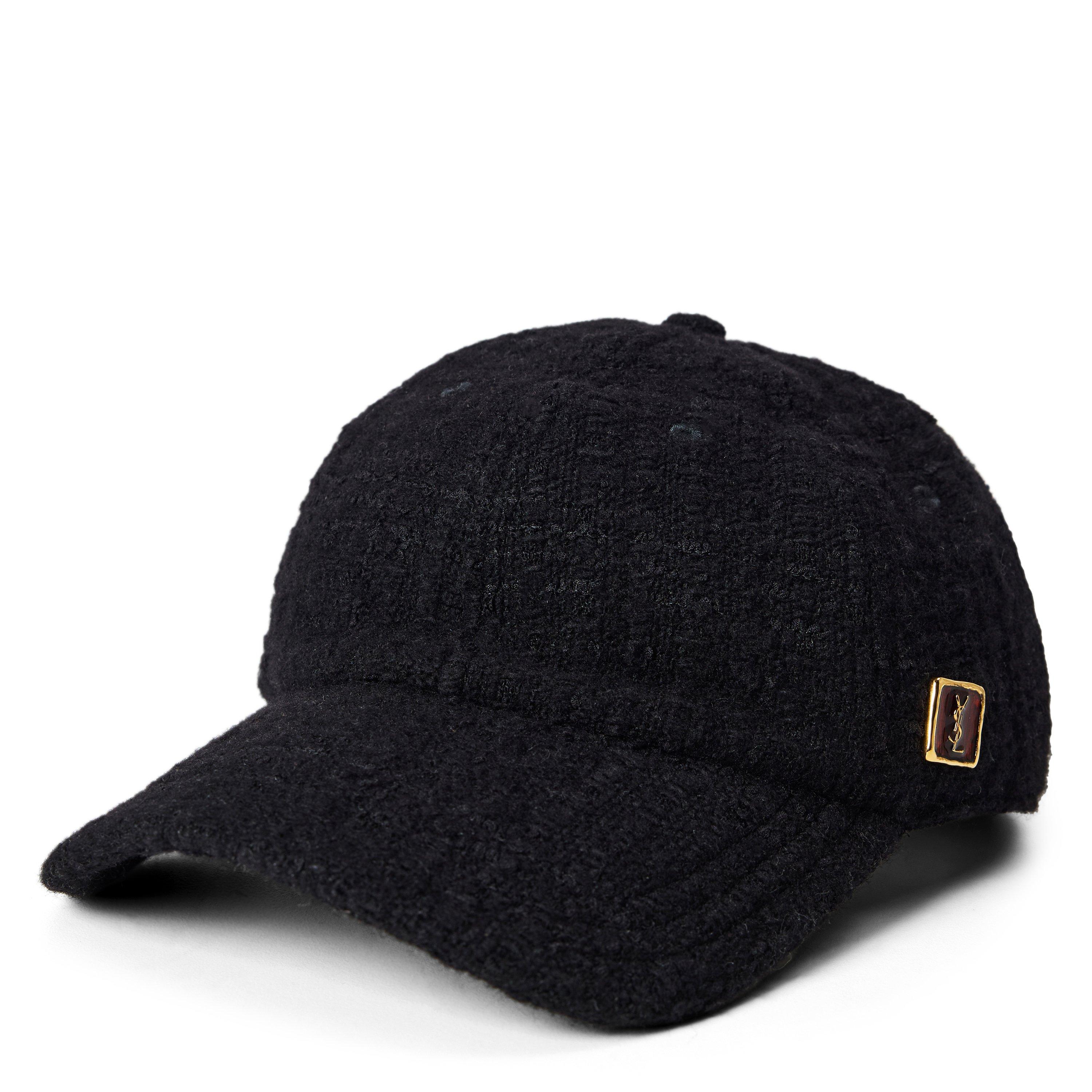 Black - Saint Laurent - Saint Tweed Cap Ld64 - 1