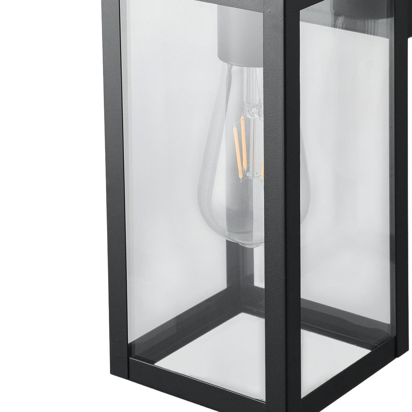 Black - Breeins - Outdoor Wall Light with Motion Sensor - 11