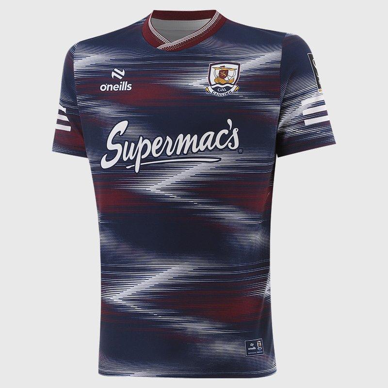 Navy/White - ONeills - ONeills Galway Hurling Training Jersey Junior - 1