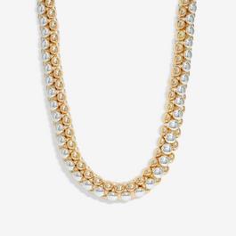 Mood Chunky Two Tone Short Necklace