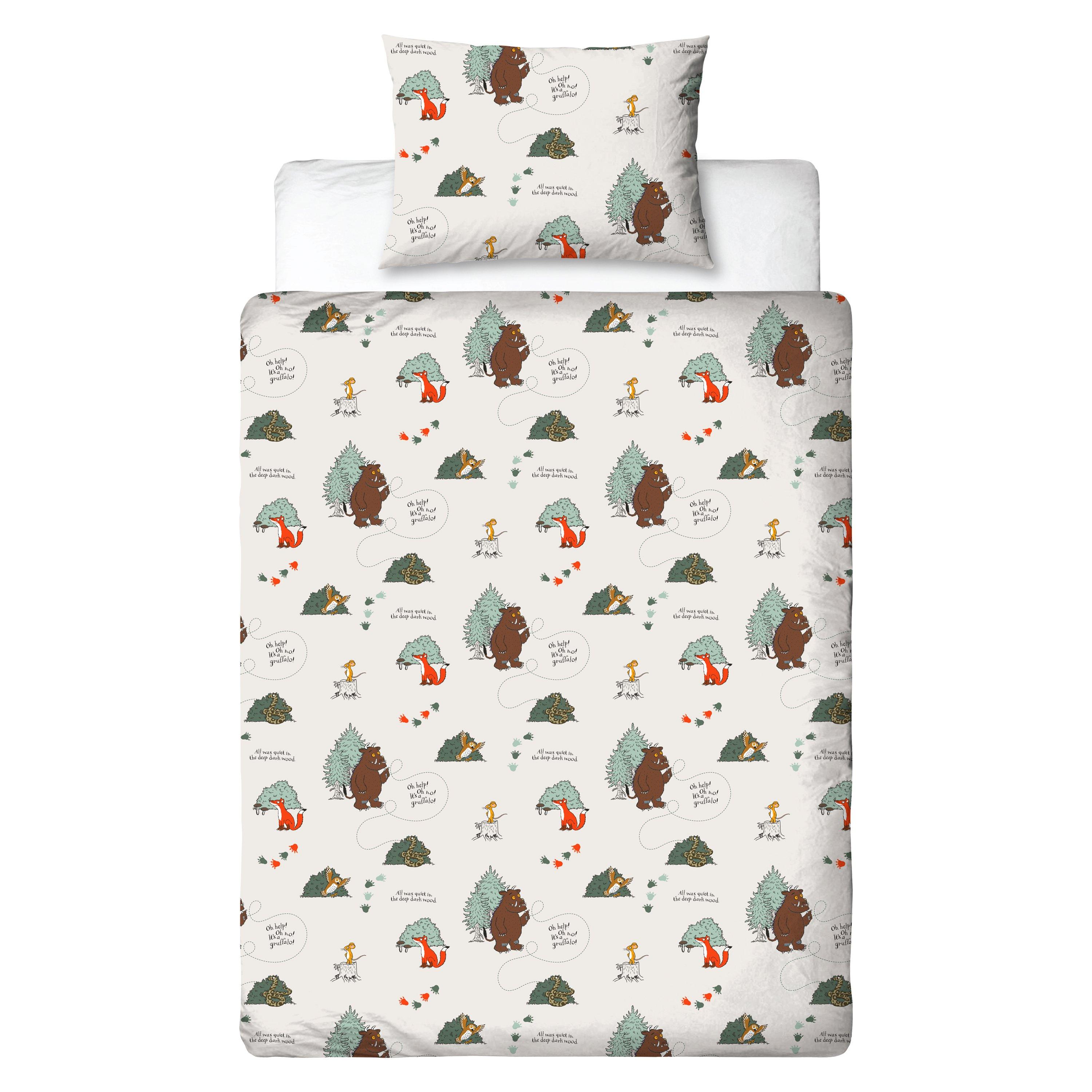 Multicolour - Gruffalo - The Gruffalo Woodland Junior Duvet - 1
